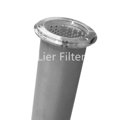 식품 소결 금속 필터 엘리멘트 산업적 20 마이크론 스테인레스강 필터
