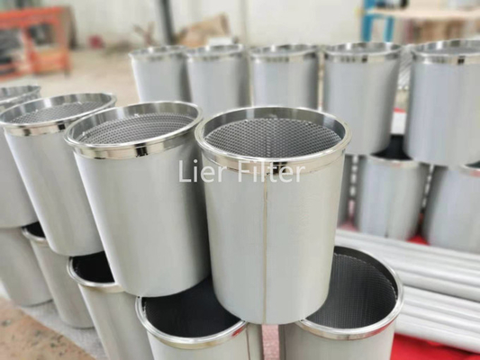 CE GB 산업적 바구니식 여과기  스테인레스 스틸 철망 그물 필터 엘리멘트