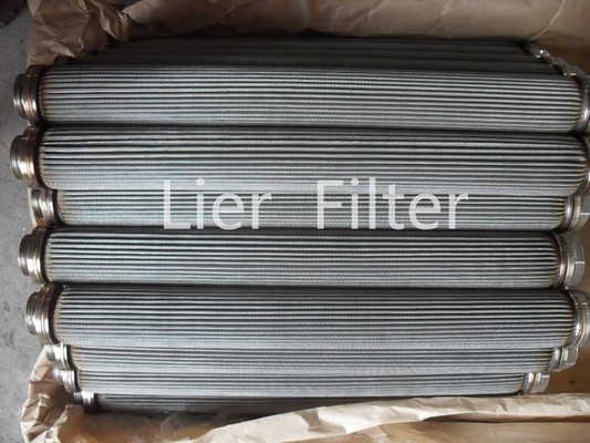CE GB 주름형 필터 카트리지 0.3-180um 물결모양 필터 엘리멘트
